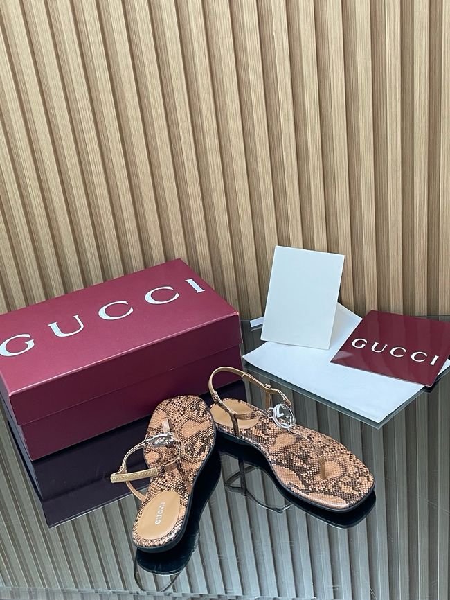 Gucci Womens thong sandal 874699-1