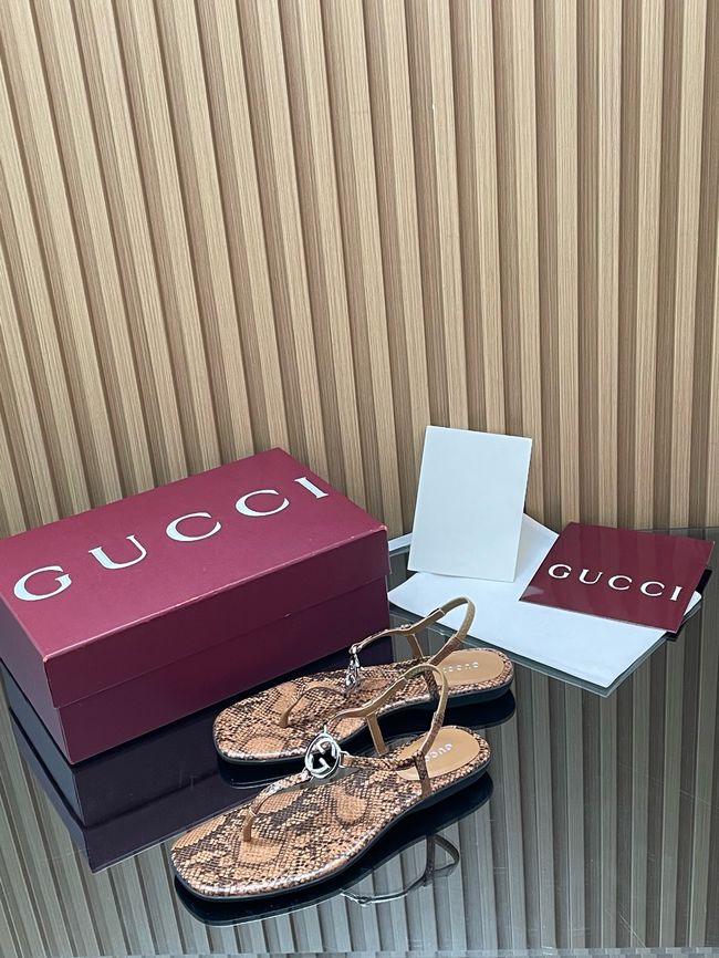 Gucci Womens thong sandal 874699-1