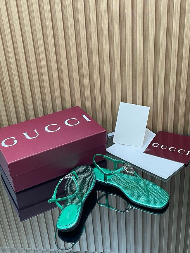 Gucci Womens thong sandal 874699-2