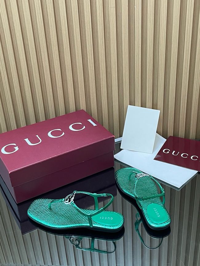 Gucci Womens thong sandal 874699-2