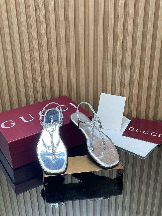 Gucci Womens thong sandal 874699-7