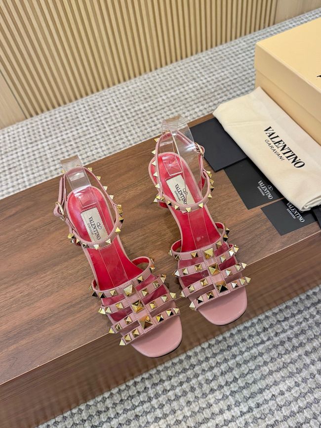 Valentino ROCKSTUD lambskin sandal 9CM 65077-10