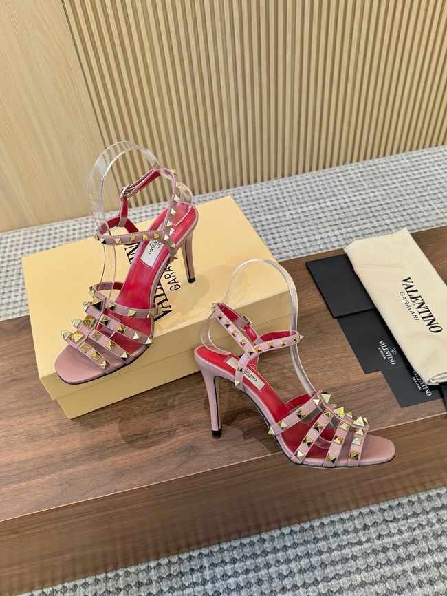 Valentino ROCKSTUD lambskin sandal 9CM 65077-10