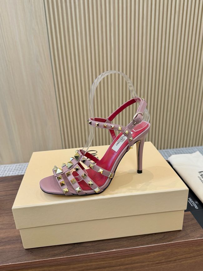 Valentino ROCKSTUD lambskin sandal 9CM 65077-10