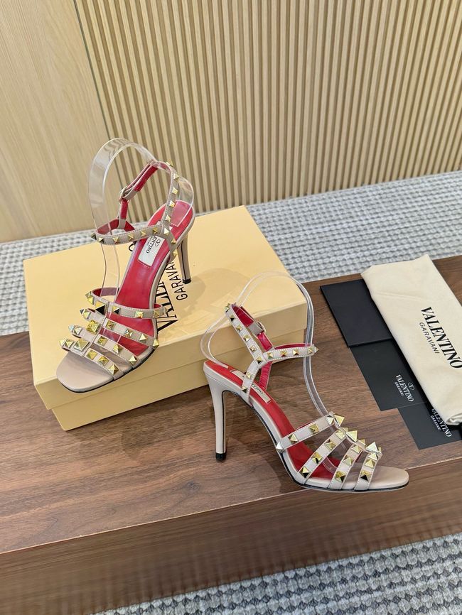 Valentino ROCKSTUD lambskin sandal 9CM 65077-11