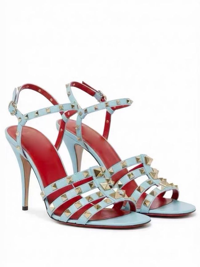 Valentino ROCKSTUD lambskin sandal 9CM 65077-2