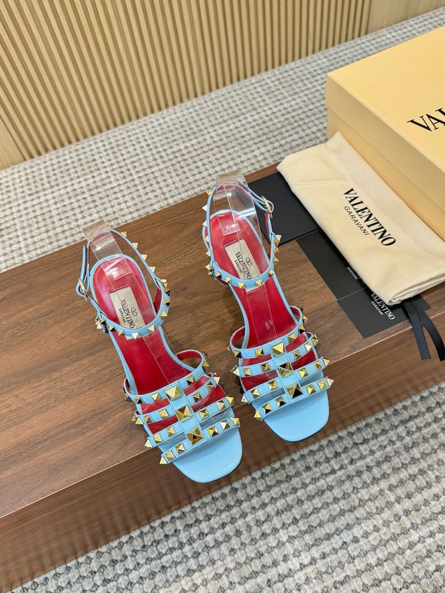 Valentino ROCKSTUD lambskin sandal 9CM 65077-2