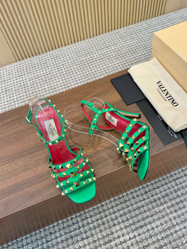 Valentino ROCKSTUD lambskin sandal 9CM 65077-3