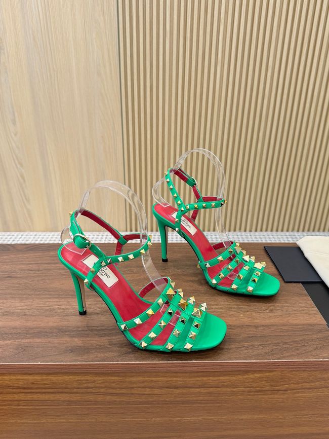 Valentino ROCKSTUD lambskin sandal 9CM 65077-3