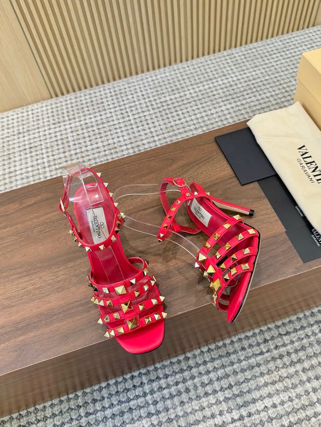 Valentino ROCKSTUD lambskin sandal 9CM 65077-5