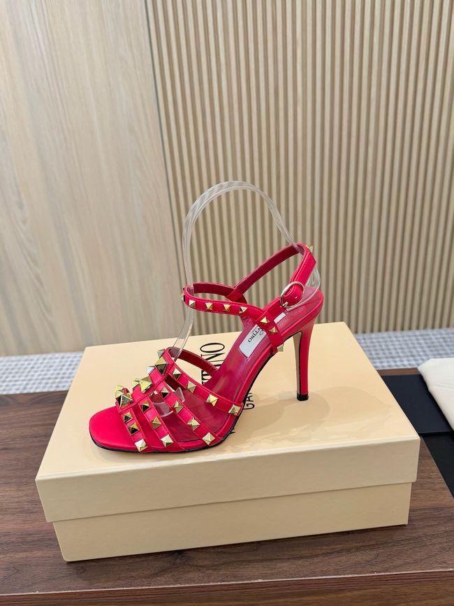 Valentino ROCKSTUD lambskin sandal 9CM 65077-5