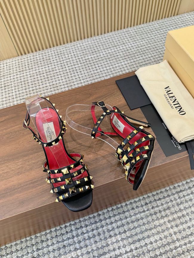 Valentino ROCKSTUD lambskin sandal 9CM 65077-6
