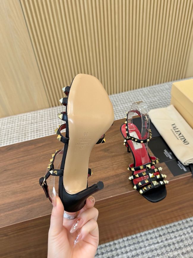 Valentino ROCKSTUD lambskin sandal 9CM 65077-6