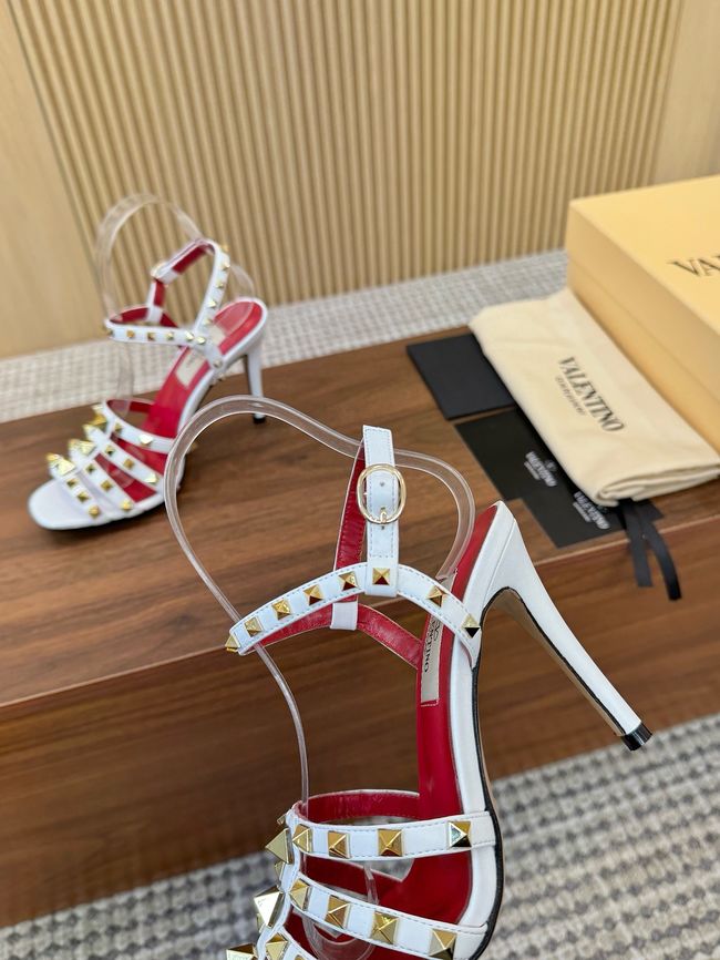 Valentino ROCKSTUD lambskin sandal 9CM 65077-7