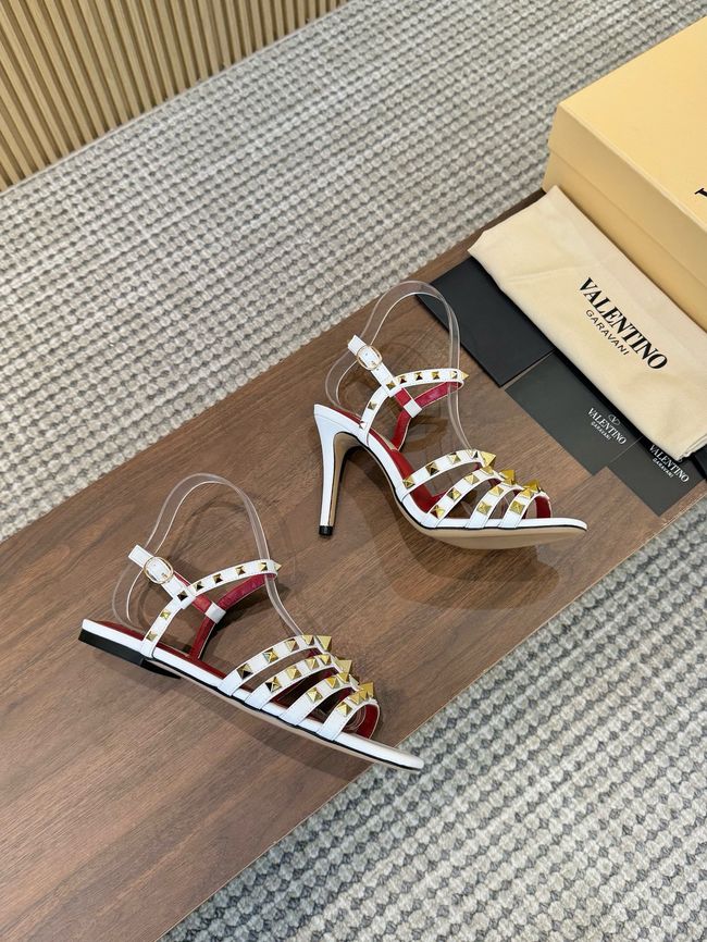 Valentino ROCKSTUD lambskin sandal 9CM 65077-7