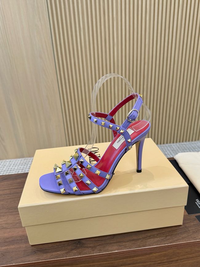 Valentino ROCKSTUD lambskin sandal 9CM 65077-8