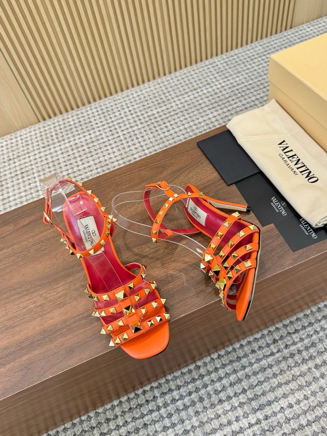 Valentino ROCKSTUD lambskin sandal 9CM 65077-9