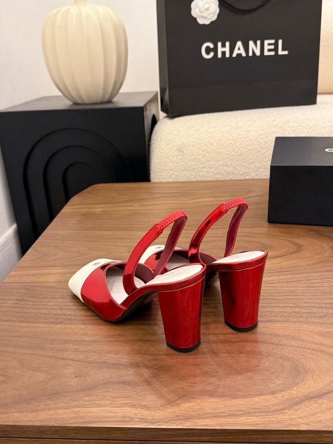 Chanel Slingbacks Lambskin 65081-1