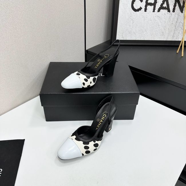 Chanel Slingbacks Lambskin & Mixed Fibers 90mm G47281-2