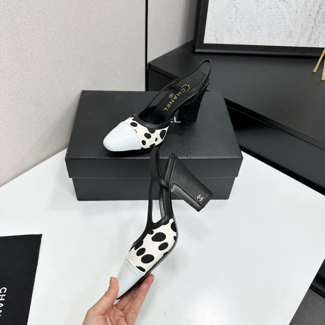 Chanel Slingbacks Lambskin & Mixed Fibers 90mm G47281-2