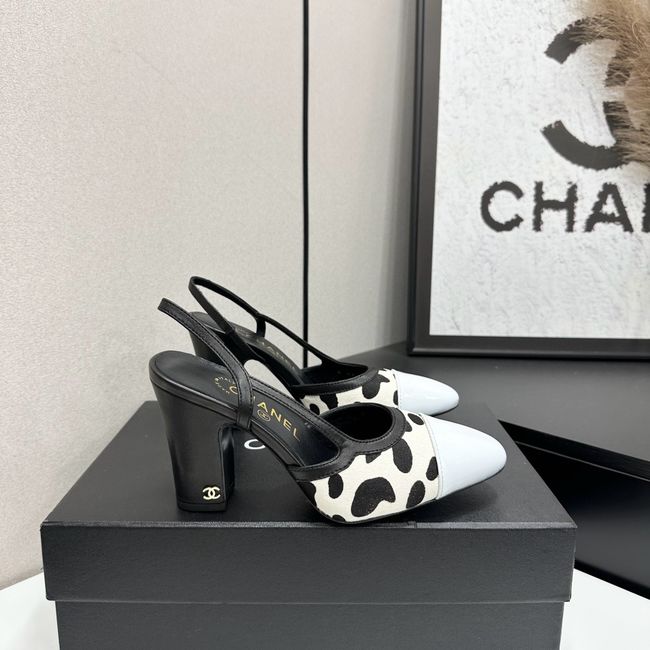 Chanel Slingbacks Lambskin & Mixed Fibers 90mm G47281-2