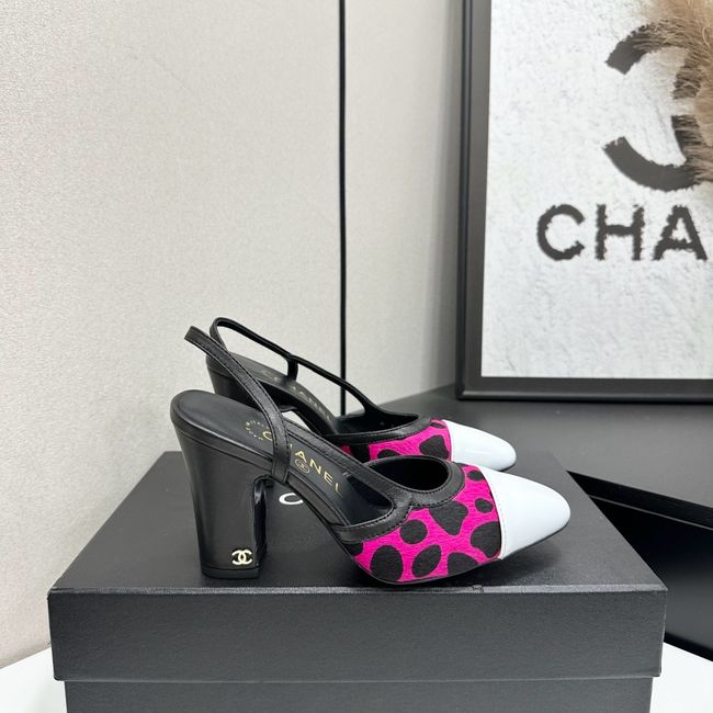 Chanel Slingbacks Lambskin & Mixed Fibers 90mm G47281-3