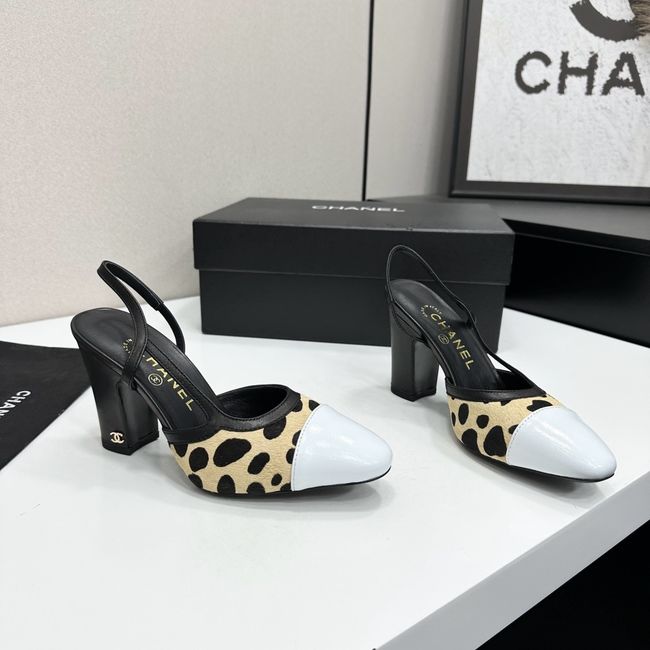 Chanel Slingbacks Lambskin & Mixed Fibers 90mm G47281-4