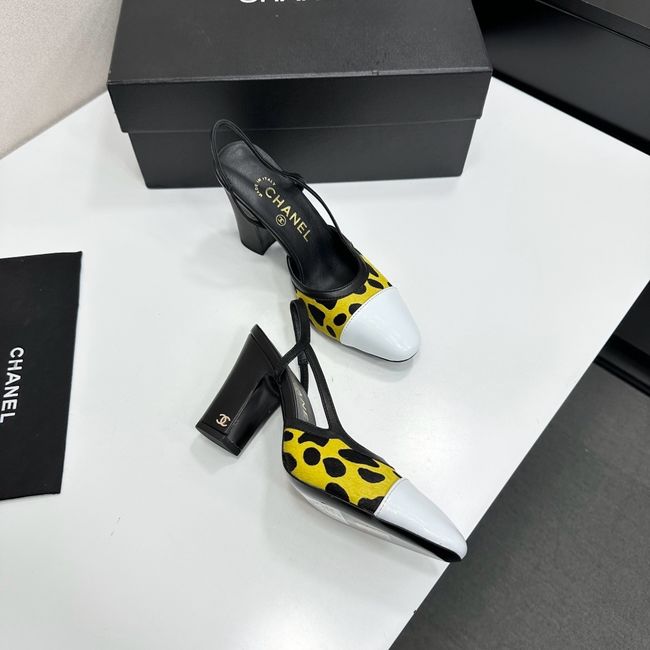 Chanel Slingbacks Lambskin & Mixed Fibers 90mm G47281-5