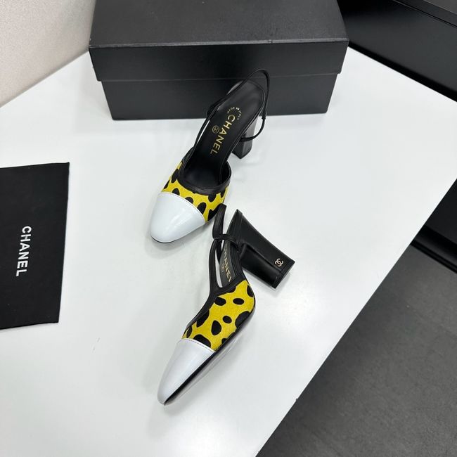Chanel Slingbacks Lambskin & Mixed Fibers 90mm G47281-5