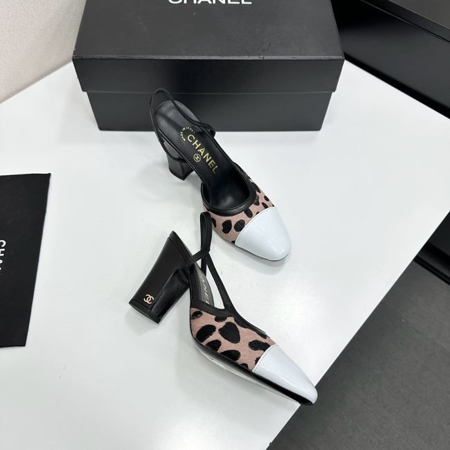 Chanel Slingbacks Lambskin & Mixed Fibers 90mm G47281-6