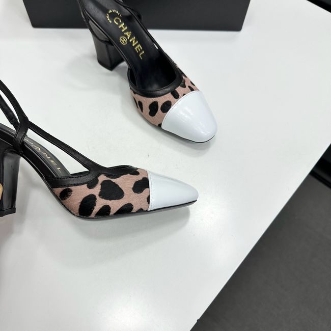 Chanel Slingbacks Lambskin & Mixed Fibers 90mm G47281-6