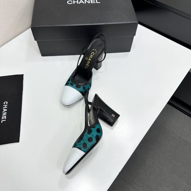 Chanel Slingbacks Lambskin & Mixed Fibers 90mm G47281-7