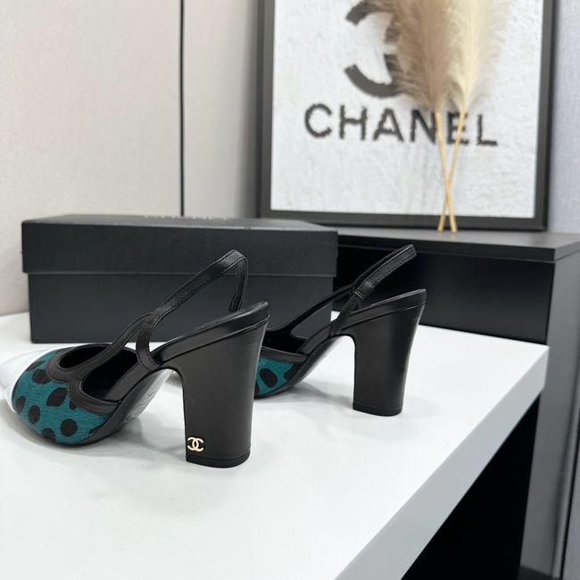 Chanel Slingbacks Lambskin & Mixed Fibers 90mm G47281-7