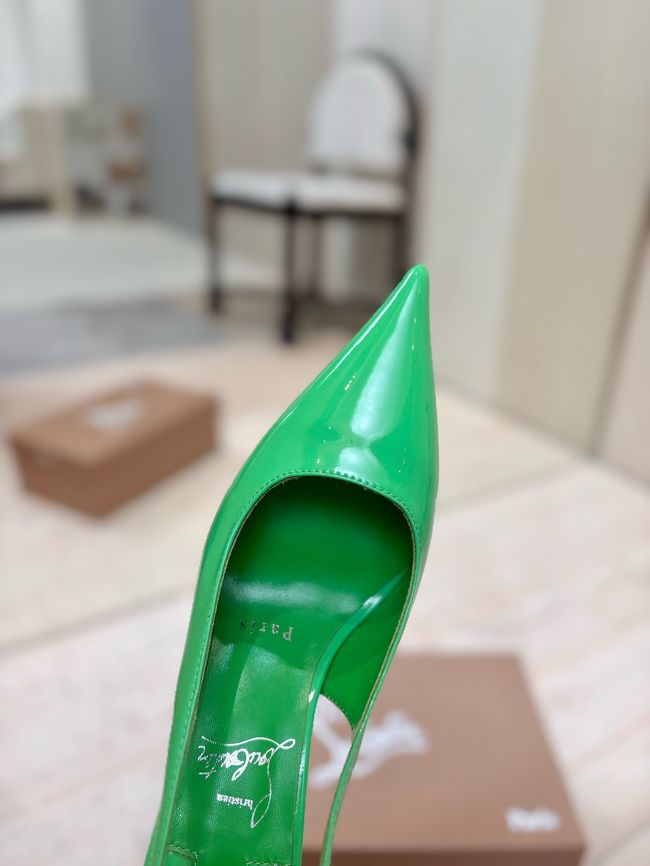 Christian Louboutin Slingbacks Lambskin 8.5CM 65078-11