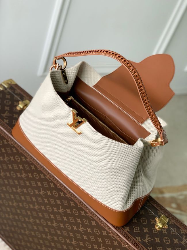 Louis Vuitton Capucines GM M28439 camel Louis Vuitton Capucines GM M28439 camel
