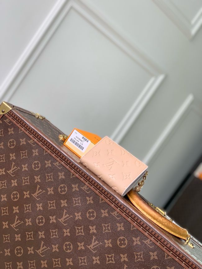 Louis Vuitton Charms Pocket Wallet M28981 Apricot