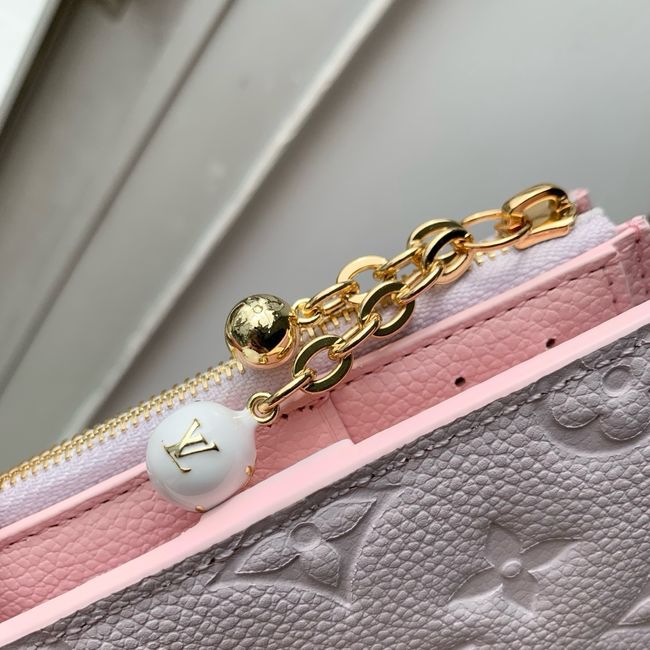 Louis Vuitton Charms Pocket Wallet M28981 Light purple