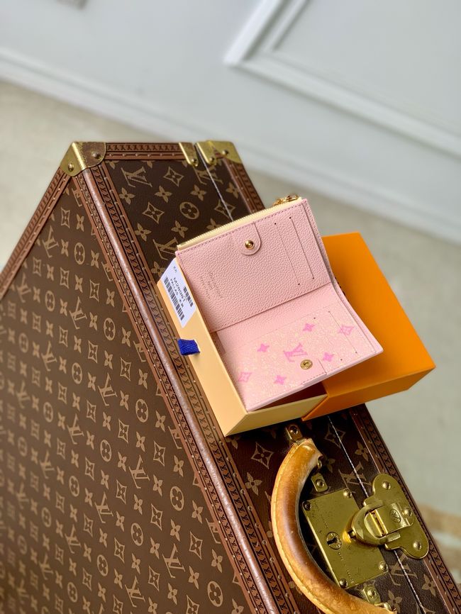 Louis Vuitton Charms Pocket Wallet M28981 light yellow