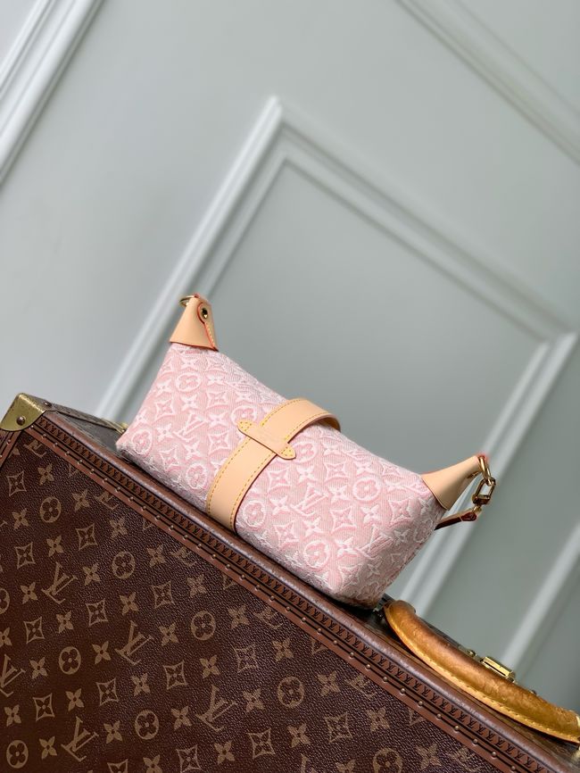 Louis Vuitton New Pochette Mia M2A382 Rose Ruban Louis Vuitton New Pochette Mia M2A382 Rose Ruban