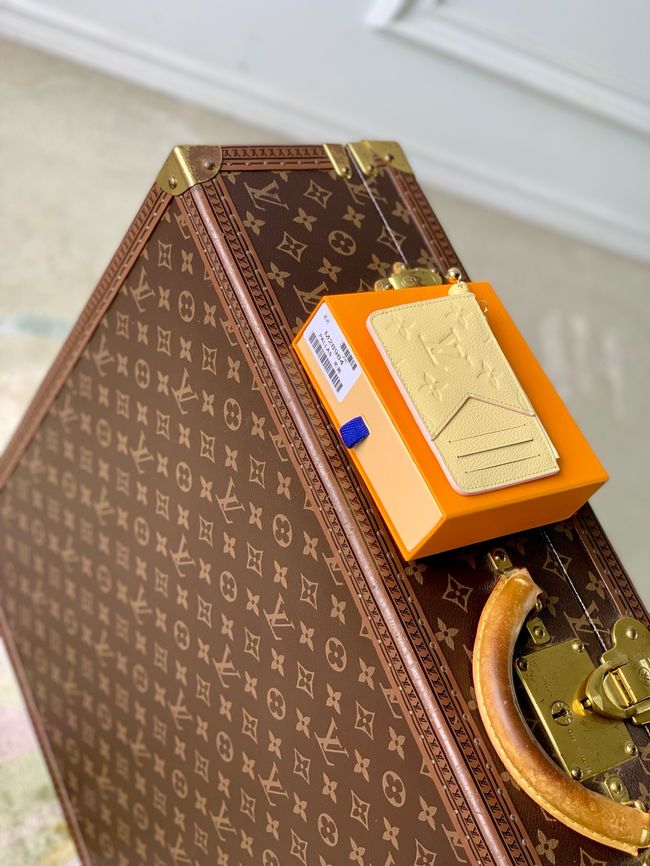 Louis Vuitton Romy Card Holder M28984 Banana Louis Vuitton Romy Card Holder M28984 Banana