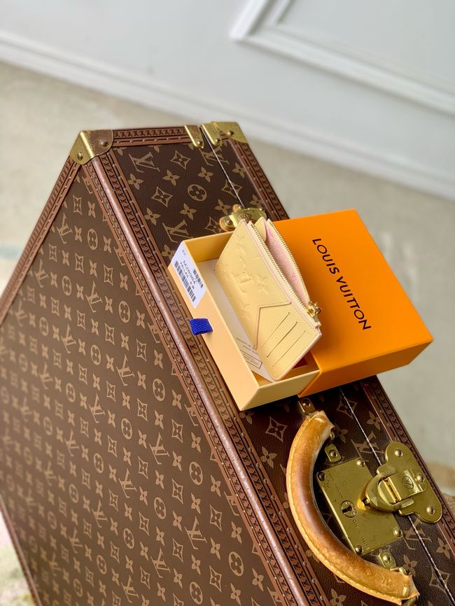 Louis Vuitton Romy Card Holder M28984 Banana Louis Vuitton Romy Card Holder M28984 Banana