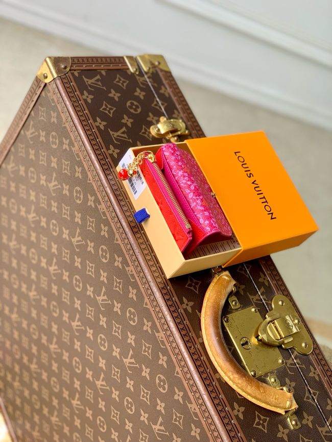 Louis Vuitton Rosalie Coin Purse M29249 Blood Orange Louis Vuitton Rosalie Coin Purse M29249 Blood Orange