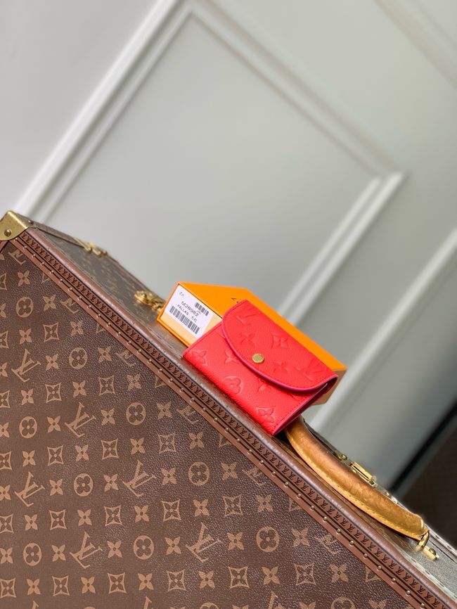 Louis Vuitton Rosalie Coin Purse M29249 Blood Orange Louis Vuitton Rosalie Coin Purse M29249 Blood Orange