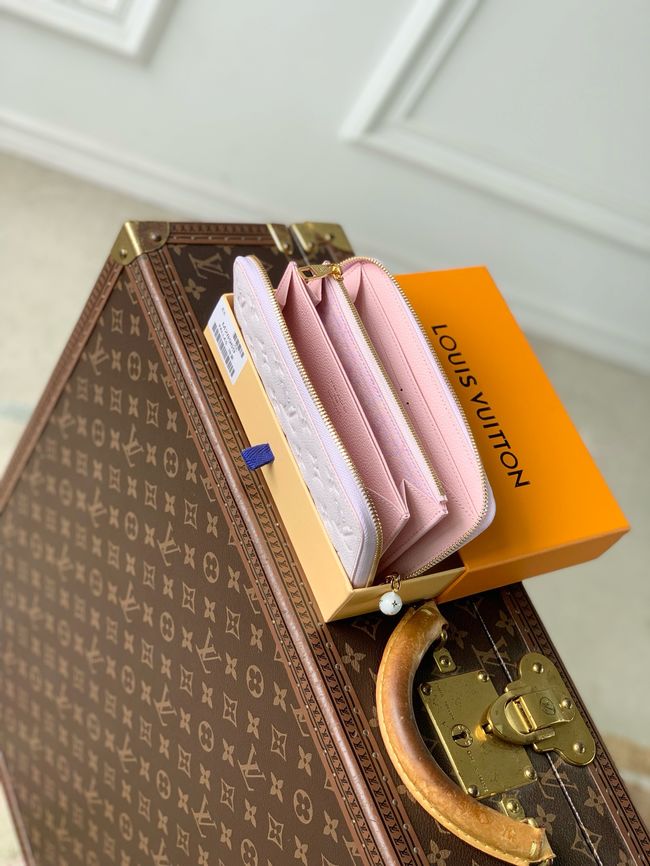 Louis Vuitton Zippy Wallet M28969 Light purple