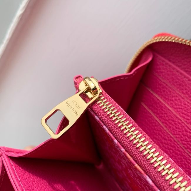 Louis Vuitton Zippy Wallet M28969 red