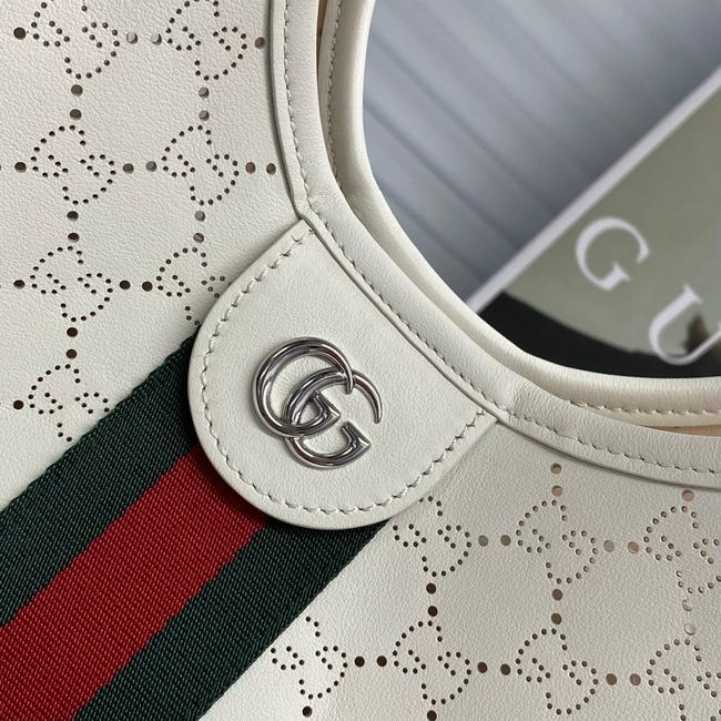 Gucci Giglio small tote bag 860845 Variation white GG leather Gucci Giglio small tote bag 860845 Variation white GG leather