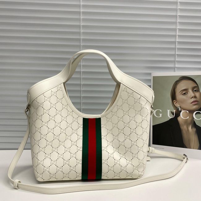 Gucci Giglio small tote bag 860845 Variation white GG leather Gucci Giglio small tote bag 860845 Variation white GG leather