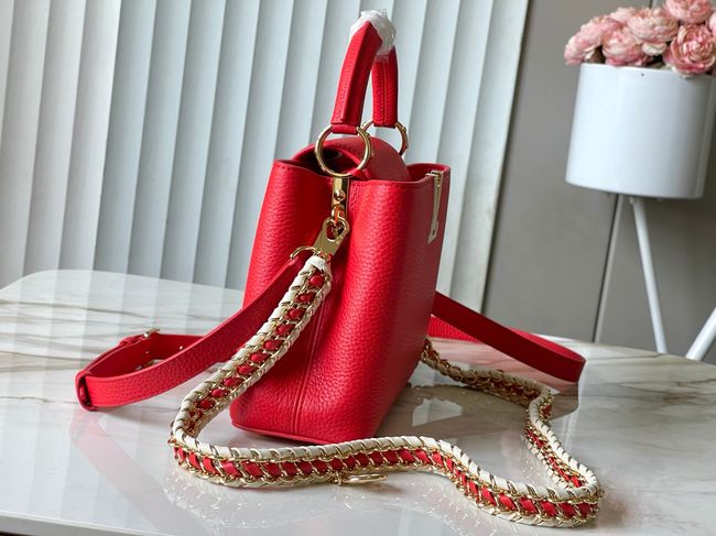 Louis Vuitton Capucines BB M48899 red Louis Vuitton Capucines BB M48899 red