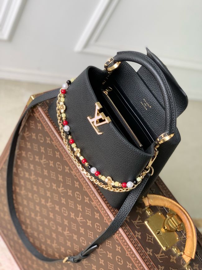 Louis Vuitton Capucines MM M29442 black