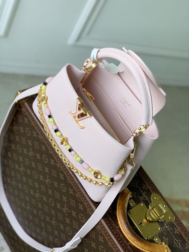 Louis Vuitton Capucines MM M29442 pink Louis Vuitton Capucines MM M29442 pink